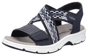 NU 20% KORTING: Rieker Sandalen zomerschoen, sandaal, keilhak, met pra...