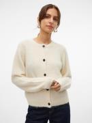 Vero Moda Vest VMNOVAH LS O-NECK BUTTON CARDI GA NOOS