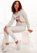 NU 20% KORTING: H.I.S Hoodie met logo-print en kangoeroezak, loungepak...