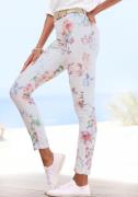 NU 20% KORTING: Lascana 7/8-jegging met bloemenprint, skinny jeans van...