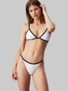 Calvin Klein Swimwear Bikinibroekje BRAZILIAN met ck-logo-opdruk