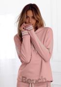 Bench. Hoodie met gestreepte tailleband en glansprint, loungewear, lou...