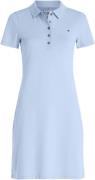 NU 20% KORTING: Tommy Hilfiger Polojurk 1985 SLIM PIQUE POLO DRESS SS ...