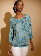 Creation L Shirt met 3/4 mouwen Meshshirt (1-delig)