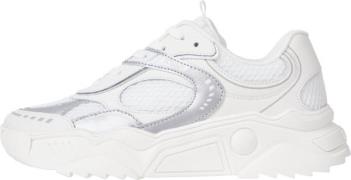 NU 20% KORTING: TOMMY JEANS Sneakers met sleehak TJW CHUNKY RUNNER met...