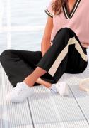 Lascana Sweatbroek met wijd been, loungepak