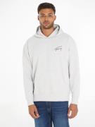 NU 20% KORTING: TOMMY JEANS Hoodie TJM RLX SIGNATURE HOODIE EXT met ge...