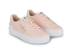 NU 20% KORTING: Calvin Klein Plateausneakers BOLD VULC FLATF LOW LACE ...