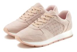 NU 20% KORTING: Lascana Sneakers met filigraan cut-outs, veterschoen, ...