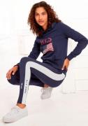 NU 20% KORTING: H.I.S Hoodie met logo-print en kangoeroezak, loungepak...