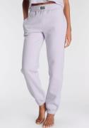 Lascana Joggingbroek met geribbelde tailleband, loungewear, loungepak