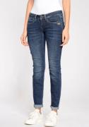 GANG Skinny fit jeans 94Pina met kleine achterzakken die de billen ron...