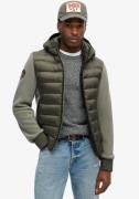 Superdry Gewatteerde jas HOODED STORM FLEECE BOMBER