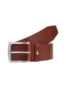 Tommy Hilfiger Leren riem New Denton 4 cm NEW DENTON RIEM met vlag-log...