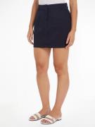 NU 20% KORTING: Tommy Hilfiger Minirok COTTON GMD CHINO SKIRT Webrok m...