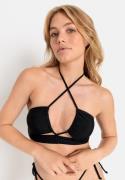 LSCN by LASCANA Bandeau-bikinitop GINA met modieuze aanrimpelingen