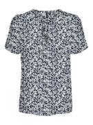 Vero Moda Shirt VMMENNY STRING SS TOP WVN GA