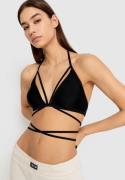 NU 20% KORTING: LSCN by LASCANA Triangel-bikinitop GINA met lange bind...