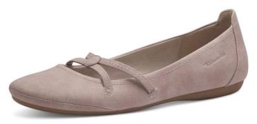 Tamaris Ballerina's Caterina Flats, feestelijke mode, slipper met elas...