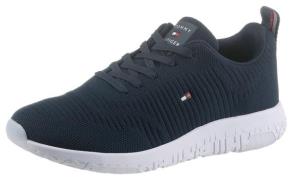 NU 20% KORTING: Tommy Hilfiger Sneakers CORPORATE KNIT RIB RUNNER met ...