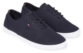 Tommy Hilfiger Sneakers CANVAS LACE UP SNEAKER in smalle vorm, vrijeti...