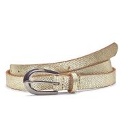 NU 20% KORTING: Lascana Heupriem in metallic-slangen-look, leren riem ...