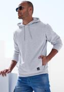 NU 20% KORTING: John Devin Hoodie Langarm, sweatshirt met ronde hals e...