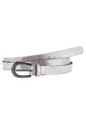 NU 20% KORTING: Lascana Heupriem in metallic-slangen-look, leren riem ...