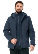 Jack Wolfskin Functioneel 3-in-1-jack TAUBENBERG 3IN1 JKT M met watera...