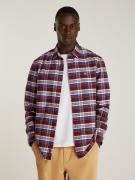 NU 20% KORTING: TOMMY JEANS Geruit overhemd TJM REG OXFORD CHECK SHIRT