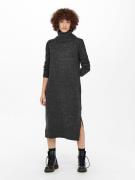 Only Gebreide jurk ONLBRANDIE L/S ROLL NECK DRESS