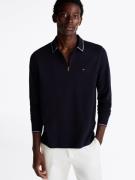 NU 20% KORTING: Tommy Hilfiger Poloshirt met lange mouwen LS ZIP RWB D...