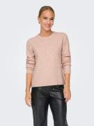 NU 20% KORTING: Only Trui met ronde hals ONLJEANETT LIFE L/S RIB O-NEC...