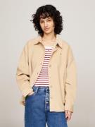 NU 20% KORTING: TOMMY JEANS Outdoorblouse TJW FINE CORD OVERSHIRT van ...