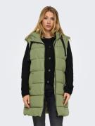 NU 20% KORTING: Only Gilet ONLCLAIR PUFFER HOOD WAISTCOAT OTW CC