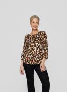 NU 20% KORTING: Rabe Shirt met 3/4 mouwen met luipaardprint