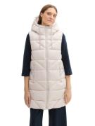 Tom Tailor Bodywarmer met een capuchon