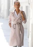 NU 20% KORTING: Lascana Trenchcoat voor regulering, lichte damesmantel...