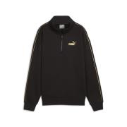 PUMA Shirt met lange mouwen ESS TAPE MINIMAL GOLD HALF-ZIP MOCK NECK F...