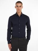 Calvin Klein Businessoverhemd POPLIN STRETCH SLIM SHIRT met kent-kraag...