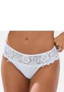 Lascana String Wanda Dessous met borduurkant in gebloemde look