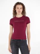 NU 20% KORTING: TOMMY JEANS T-shirt TJW SLIM LINEAR TEE EXT