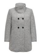 NU 20% KORTING: ONLY CARMAKOMA Korte jas CARNEWSOPHIA WOOL COAT OTW