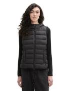 Tom Tailor Denim Bodywarmer met een capuchon