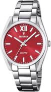 NU 20% KORTING: Festina Kwartshorloge Boyfriend, F20622/B Horloge, dam...