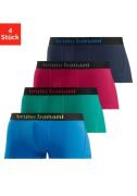 Bruno Banani Hipster Boxershorts met logo geweven tailleband van katoe...