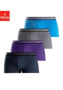 NU 20% KORTING: H.I.S Hipster Boxershorts van katoenmix (set, 4 stuks)