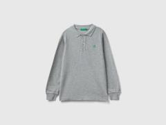 NU 20% KORTING: United Colors of Benetton Poloshirt met lange mouwen m...