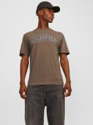 Jack & Jones Shirt met ronde hals JJECALEB VARSITY TEE SS O-NECK NOOS