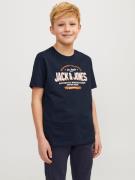 NU 20% KORTING: Jack & Jones Junior Shirt met ronde hals JJELOGO TEE S...